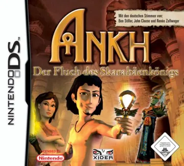 Ankh - Der Fluch des Skarabaeenkoenigs (Germany) (En,Fr,De) box cover front